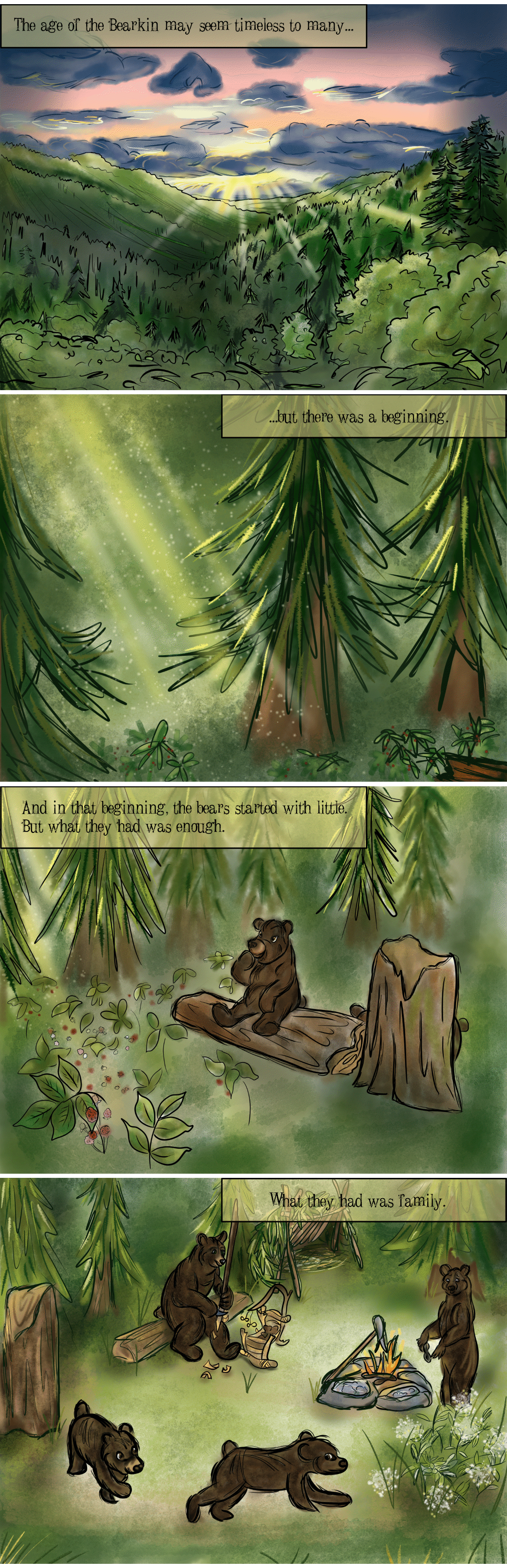 Matchcuts are a personal favorite, and we graphically narrated this scene with as many matchcuts as we could.