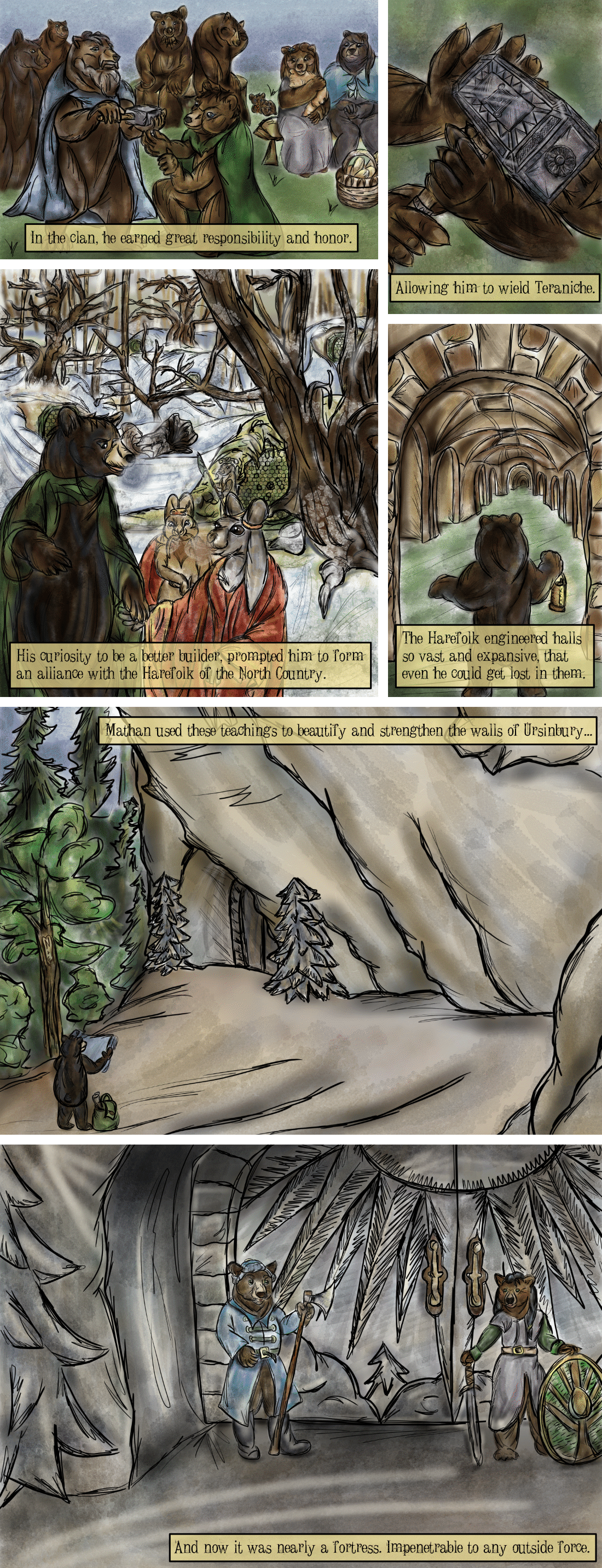 A Mantle and a Hammer